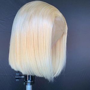 Blonde 613 bob lace wig